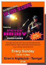 Peter Healy  and the Hurricanes -Soul Sessions Poster image