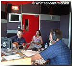 Live In The Fishbow; - Scott Levi and Peter Healy - whatsoncentralcoast image - click to enlarge