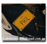 Phil Emanuels Guitar Tag - WOCC Image