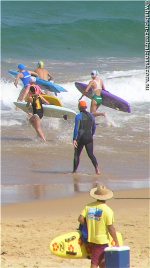 Local Surf Carnival at Shelly Beach